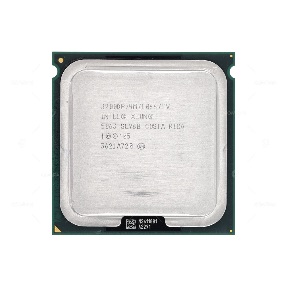 SL96B INTEL XEON 5063 3.20GHZ 2-CORE 4MB L2 CACHE 95W LGA771